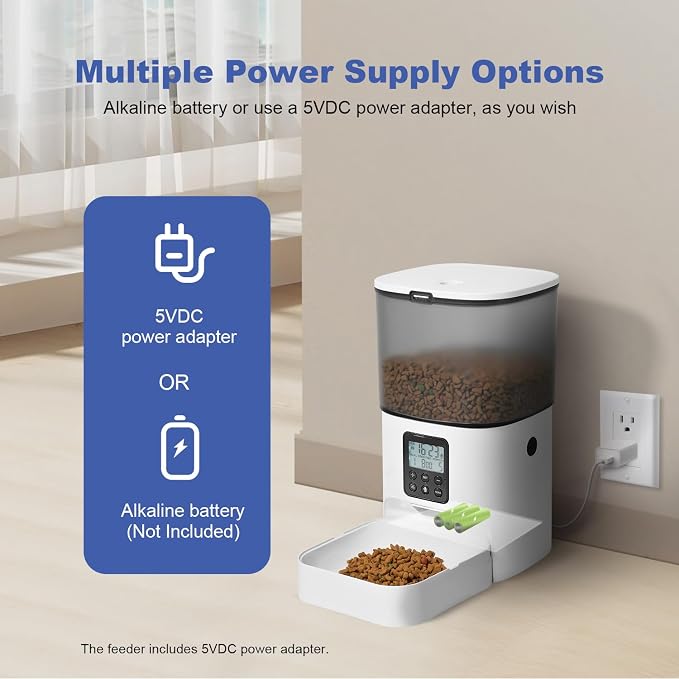 Automatic Cat Feeder, Cat Food Dispenser - Image 8