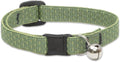 LupinePet Eco 1/2" Moss Cat Safety Collar by LupinePet