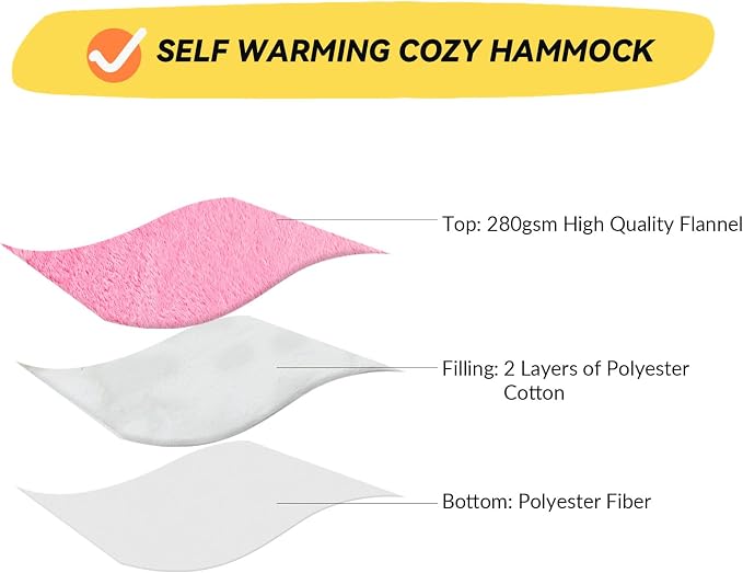Patas Lague Cat and Dog Hammock Bed - Image 4