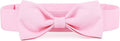 Segarty Dog Bow Ties for Large Dogs Neck Girth 16.5-21.3in, Adjustable Pink by Segarty