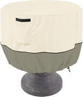 Bitubi Bird Bath Cover（24"x18"） 600D Oxford Cloth Garden Fountain Statue by PatioFurnitureCovers