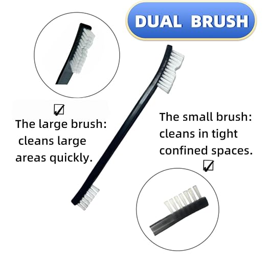 6-Pack Small Wire Brush Pro Kit: Nylon Bristles - Image 3