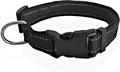 Adjustable Nylon Dog Collar, Reflective Collar 1 Inch 3/4 Inch 5/8 Inch Wide by TAIDA