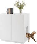 unipaws Tall Cat Litter Box Enclosure by unipaws