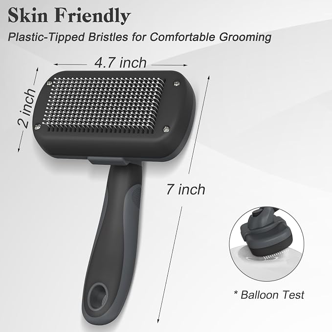 Swihauk Self Cleaning Slicker Brush - Image 4