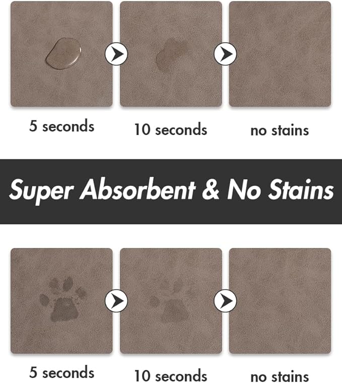 Absorbent Dog Water Mat-Cat Mat - Image 2