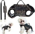 Dog Lift Harness Backpack for Small Dogs Cats, Adjustable Straps Dog Sling by PetWorld