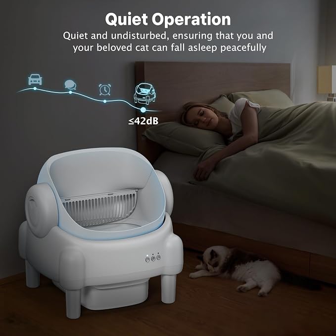 Self Cleaning Litter Box, Open Top Automatic Litter Box - Image 8