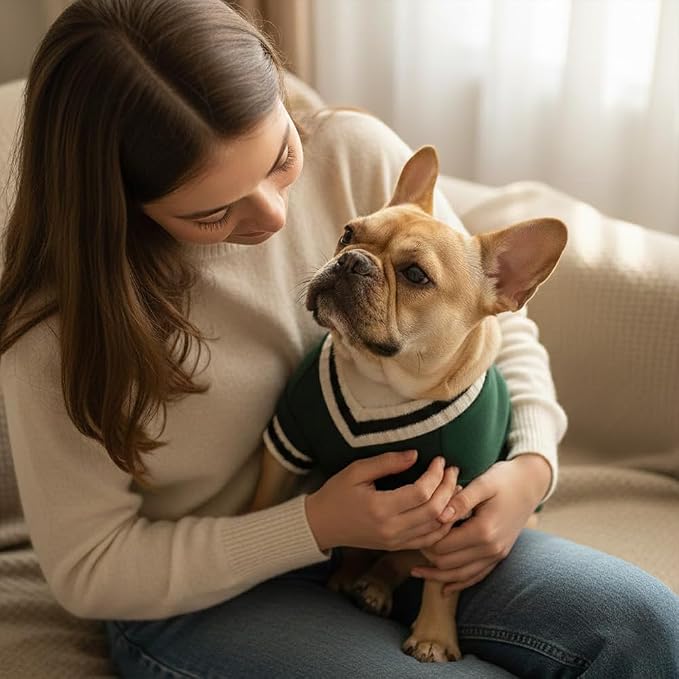 Personalized Dog Sweater Custom Pet Knit Outfit Warm Soft Puppy Apparel - Image 5