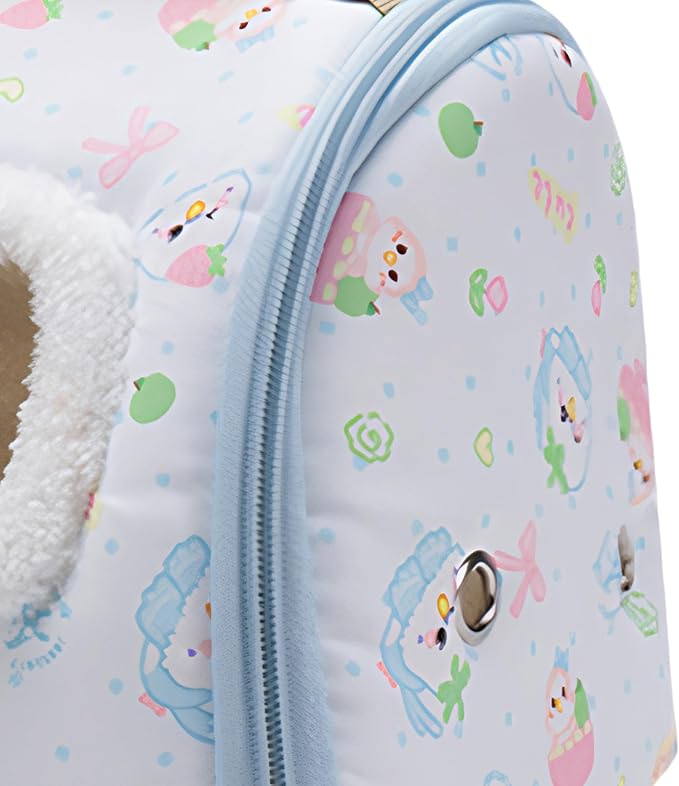 Portable Bird Travel Carrier, 23.5x18x16cm, Warm Parrot Transport Bag - Image 9