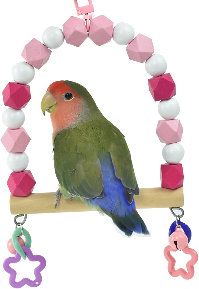 Bird Swing Perch, Birdcage Swing by GUANLANT