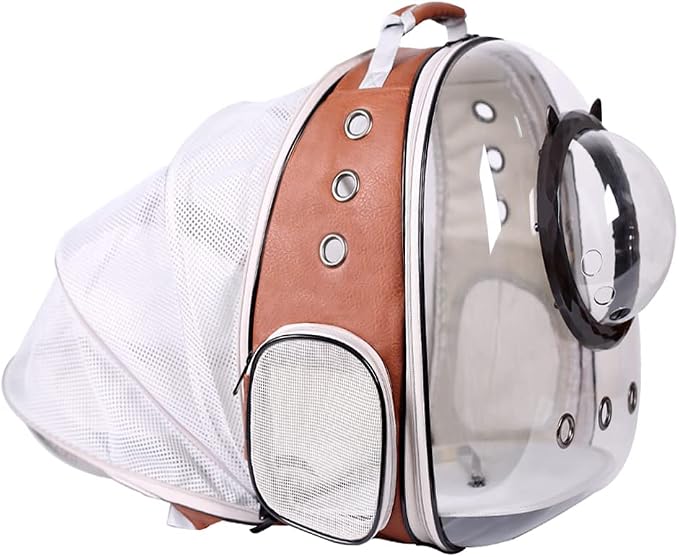 Expandable Cat Carrier Backpack, Backpack by LightUpYourPetsLife