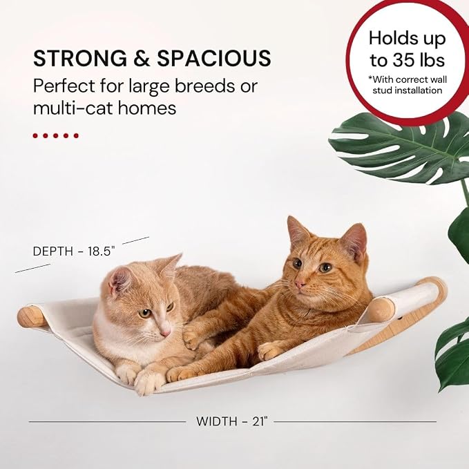 7 Ruby Road Cat Wall Shelves Hammock Set - Image 3