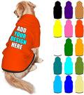 Custom Dog Clothes with Photo Name Logo Personalized Dog Sweaters by Mynvzrk