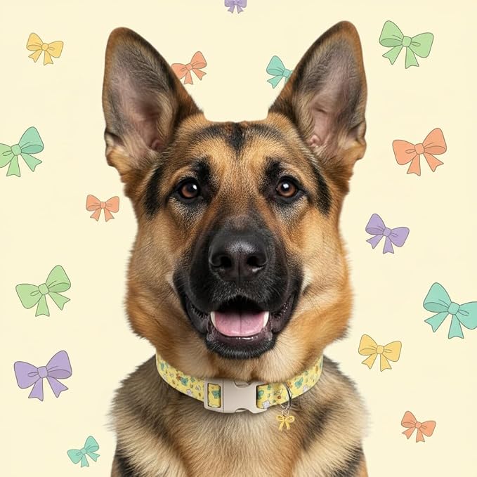 Dog Collars for Medium Dogs, Adjustable Medium Collar for Girl Female Dogs - Image 8