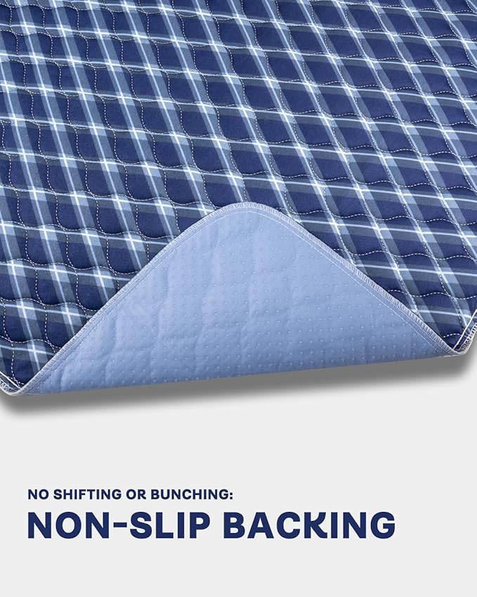 Non-Slip Bed Pads for Incontinence Washable, Waterproof Bed Pads, Bed Wetting - Image 4