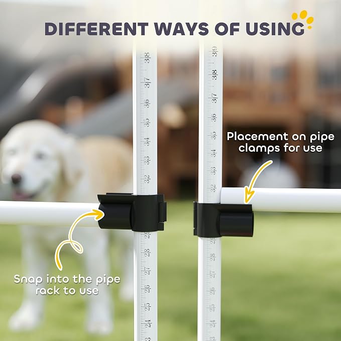 PawHut 4 Piece Dog Agility Training Equipment - Image 8