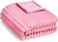 Soft Fleece Baby Blanket Ultra Cozy Pink Baby Blankets by Eonkasp