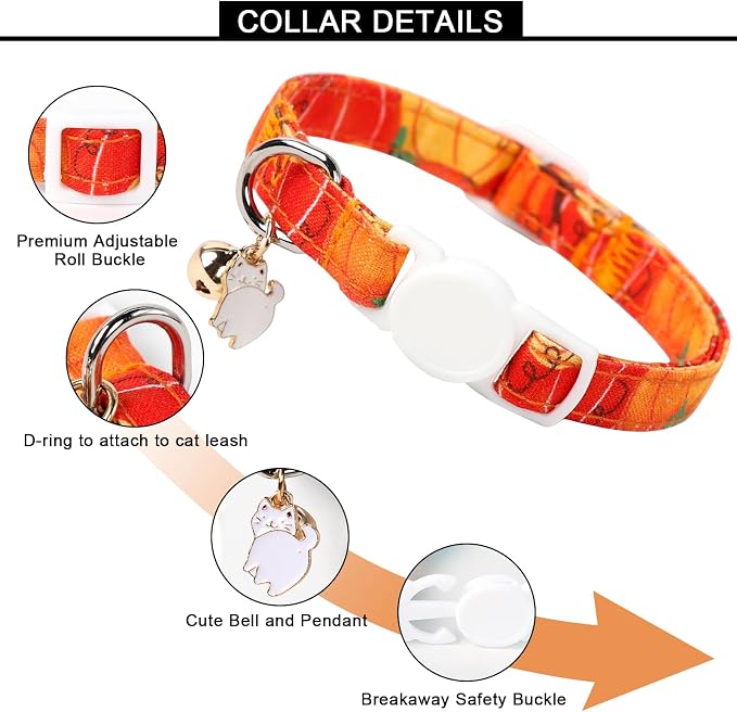 Unique style paws 2 Pack Kitten Collar Breakaway - Image 2