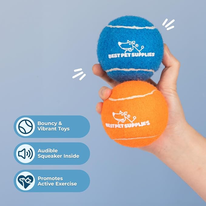 Best Pet Supplies Interactive Squeaky Dog Chew Toy, Ideal Dog Toys - Image 3
