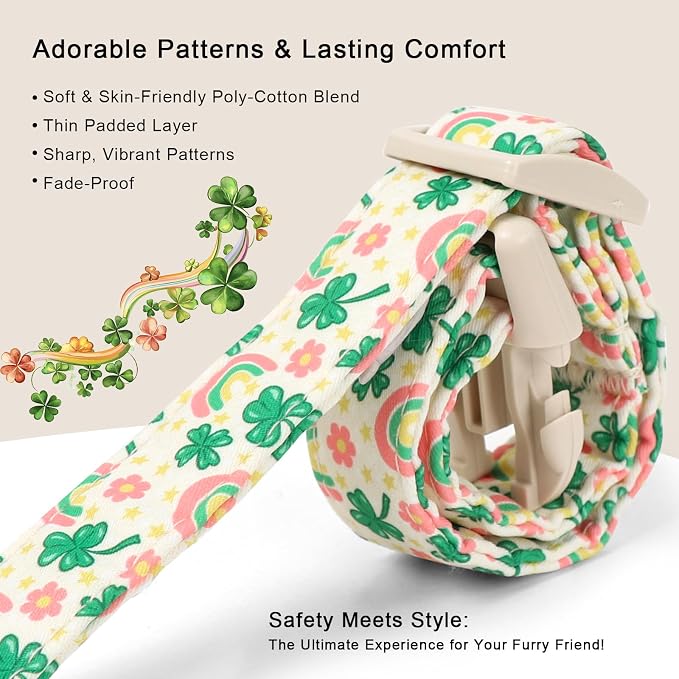 St. Patrick's Day Dog Collar for Small Dogs - Image 5