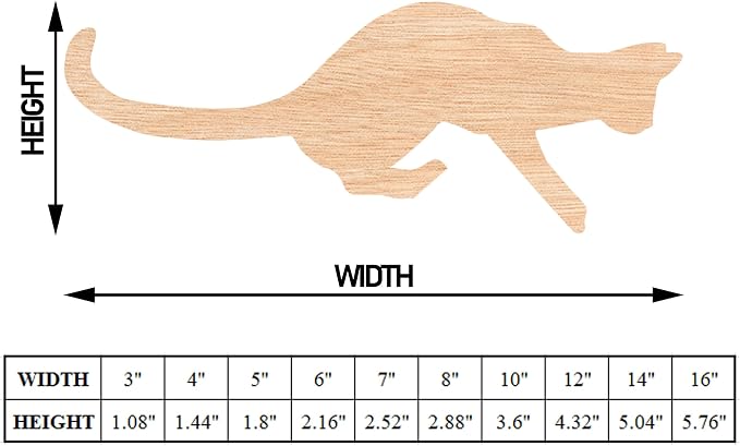 Unfinished Wood Cat Climbing Door, Laser Cut Cat Door Toy, DIY Wooden Cat - Image 2