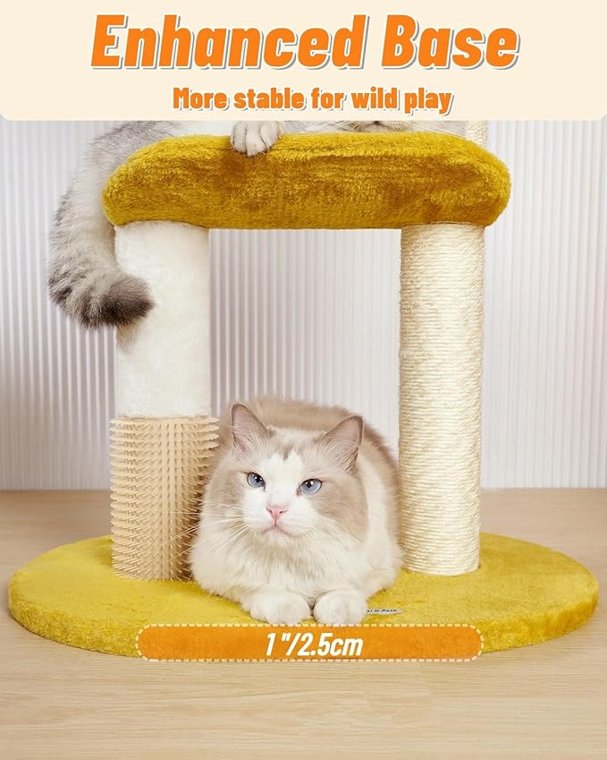 Happi N Pets Cloud Cat Tree, 31.5in Multi-Level Indoor Cat Tower - Image 5
