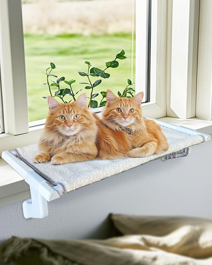 Heavy-Duty Window Sill Perch – All-Metal Frame Supports up to 120 lbs – Durable - Image 7