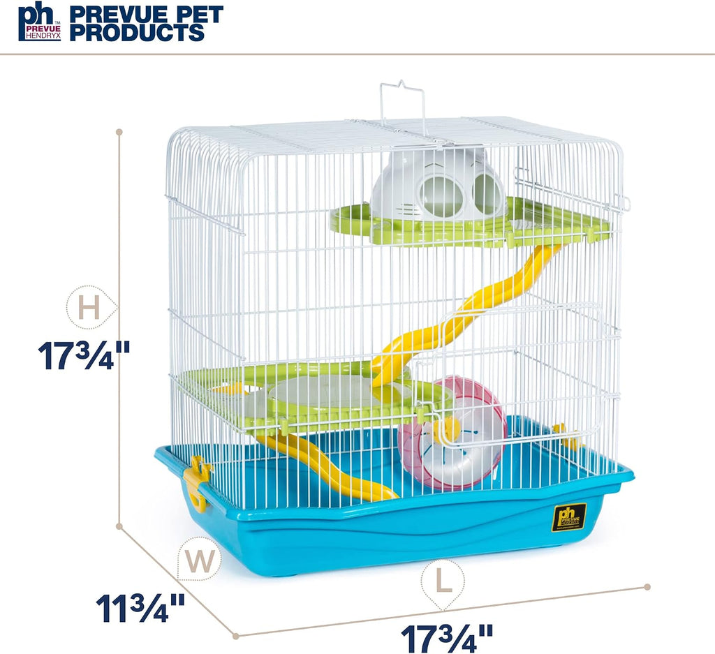 Prevue Pet Products Hamster Medium Haven, Blue - GlobalHabitat Supply