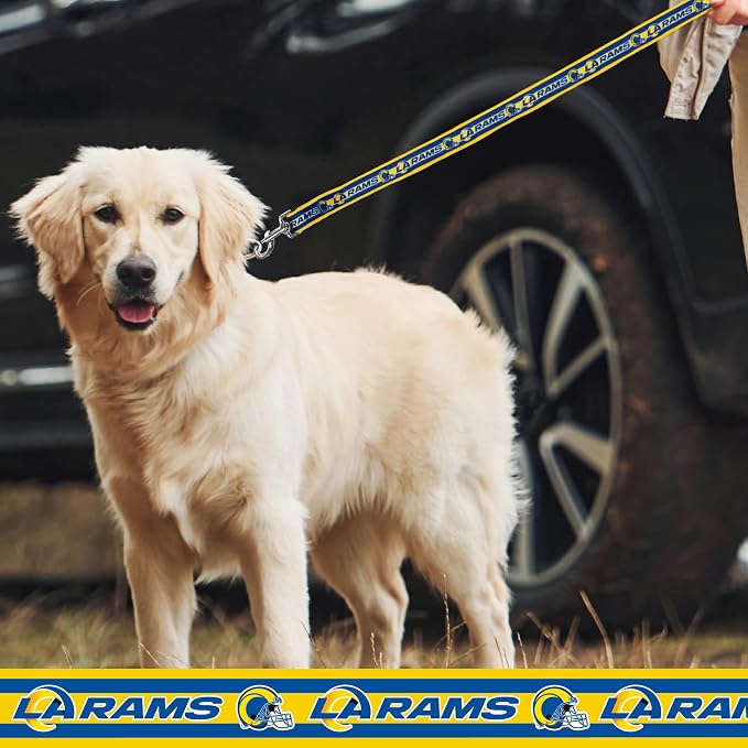 NFL PET Collar Los Angeles Rams Dog Collar, Medium Football Team Collar - Image 4