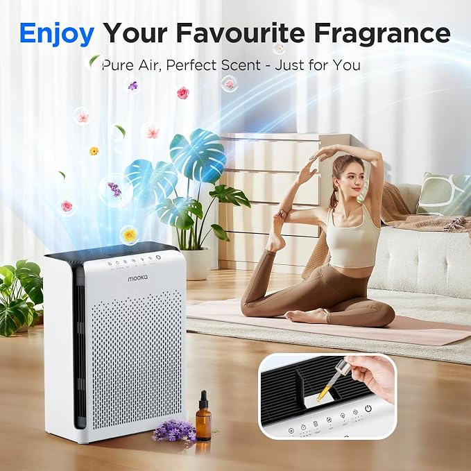 MOOKA Air Purifiers for Home Large Room Up to 2200ft² - Image 8