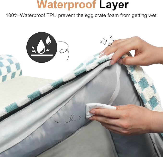 Large Dog Bed Orthopedic Washable: Beds Bolster XL Bed Big XLarge Dogs Egg - Image 4
