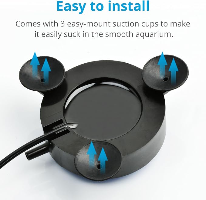 NICREW Aquarium Volcano Ornament Kit, Bubbler Decorations - Image 3