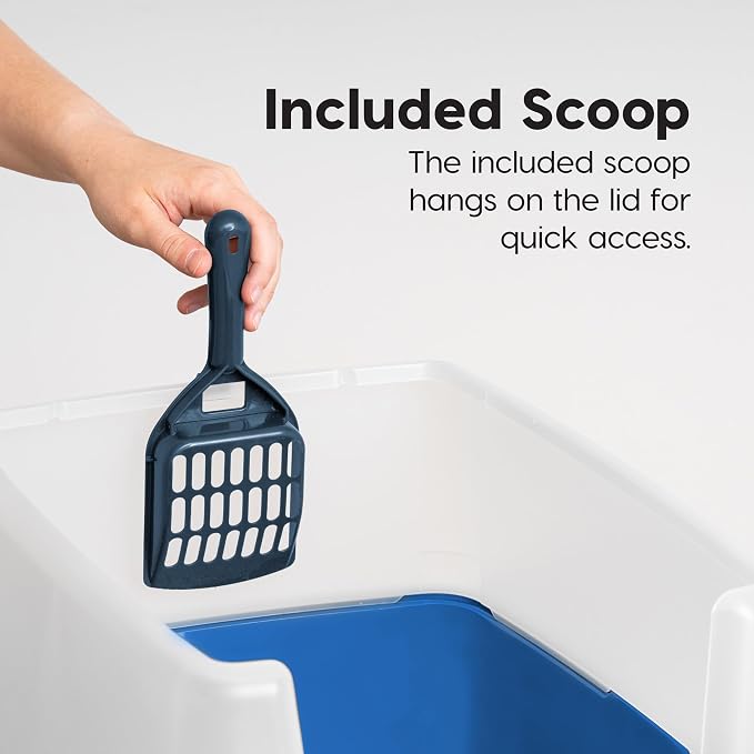 IRIS USA Large Cat Litter Box - Image 5