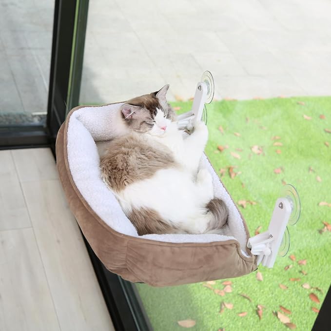 Zakkart Foldable Cat Hammock for Window - Image 3