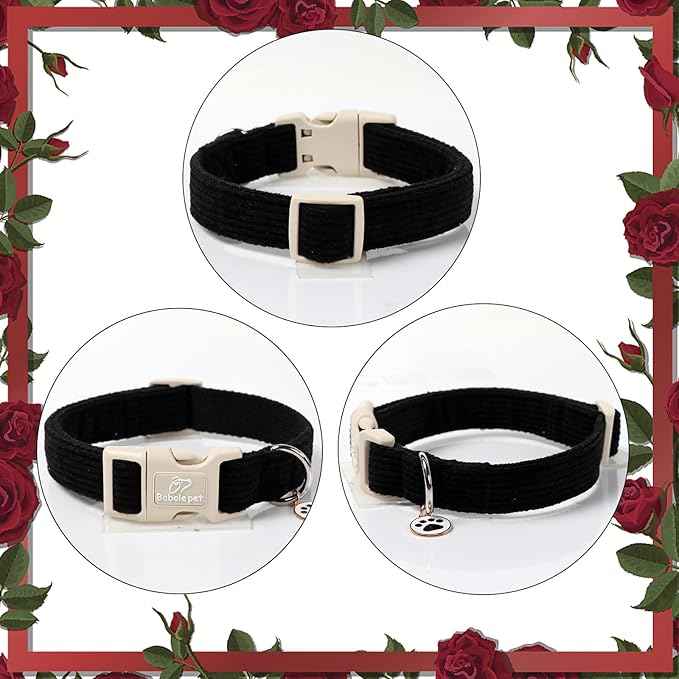 Cute Corduroy Dog Collar