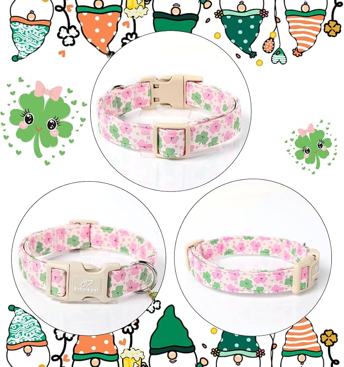 St Patricks Day Dog Collar for Medium Dogs - Image 5