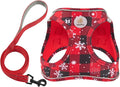 Hipubby Christmas Dog Harness and Leash Set, No Pull Soft Mesh Puppy Harness by Hipubby