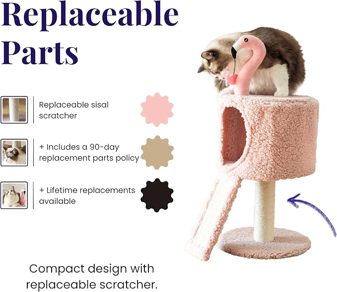 Catry Flamingo 2-Level 29" Cat Tree - Image 4