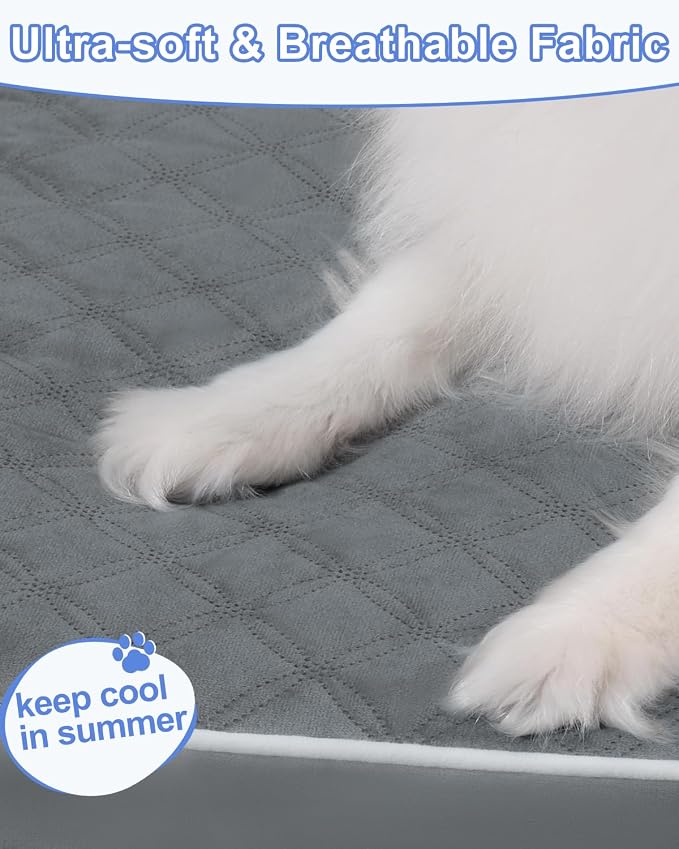 KSIIA Dog Bed for Crate Pad Waterproof for Medium Dogs - Image 4