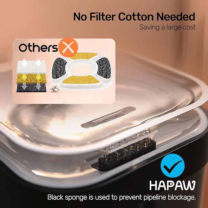 2026 Latest Cat Water Fountain, No Filter Cotton, App Monitoring Wastewater - Image 3