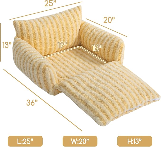 Hollypet Cat Bed Fluffy Plush Mutifuctional Double-Layer Soft Pet Couch - Image 3
