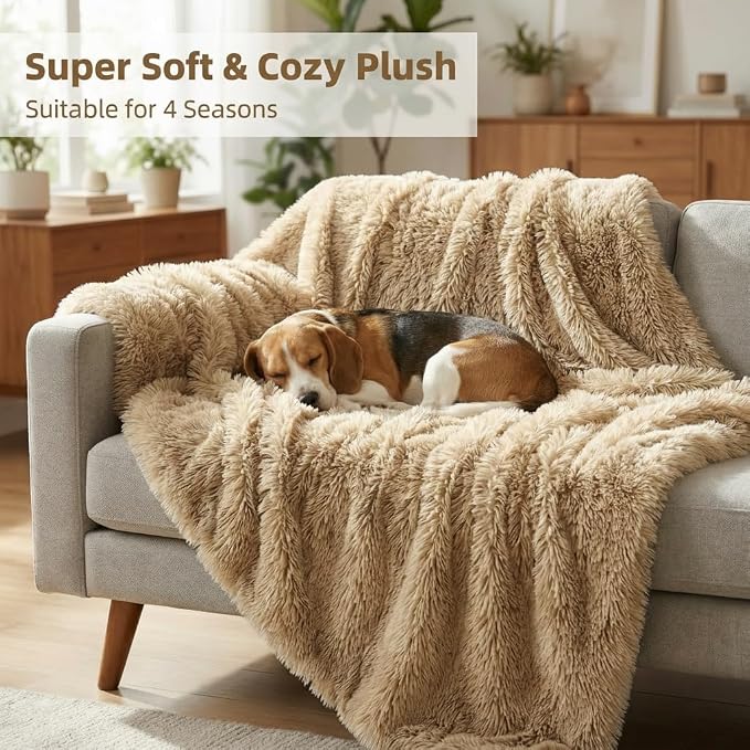 PJYuCien Dog Blankets for Small Medium Dogs Washable - Image 3