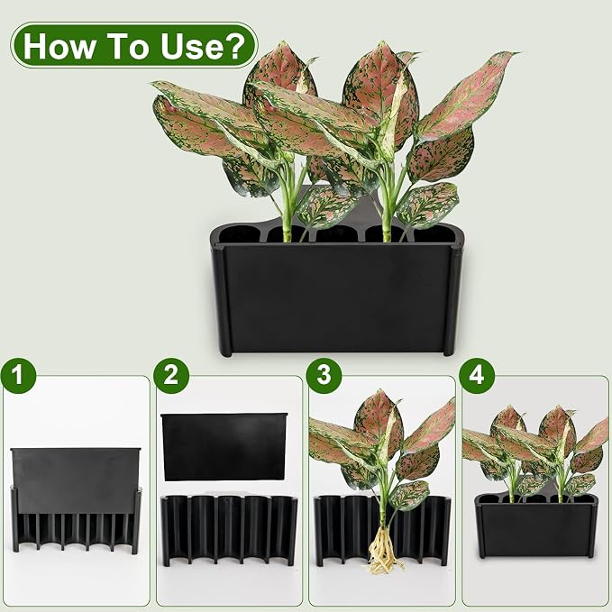 2 PCS Aquarium Plant Holder Top Hanging Fish Tank Plant Pot Aquarium Planter - Image 3