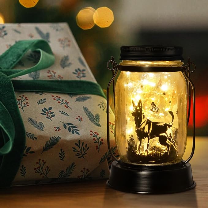 Belgian Malinois Dog Gifts for Women/Men Belgian Malinois Solar Lanterns - Image 6