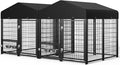 2PCS Dog Kennel Outdoor, Outside Dog Kennel by Guiferland