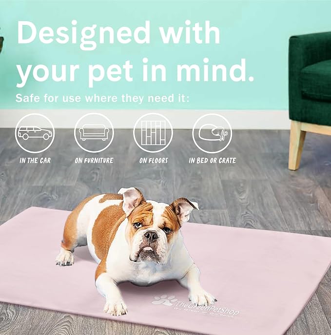 The Green Pet Shop Dog Cooling Mat Cover - Image 8