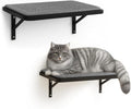 Cat Wall Shelves Set of 2, Wall-Mounted Space-Saving Climbing Shelf, Window by PELUOMOZ