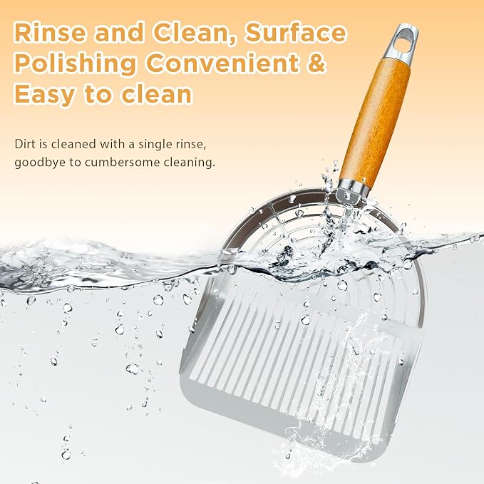 Cat Litter Scoop, Litter Scooper, Metal Cat Litter Scoop, Stainless Steel Cat - Image 9