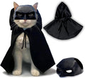 Black Bat Cat Mask and Cloak Costume by Handmade
